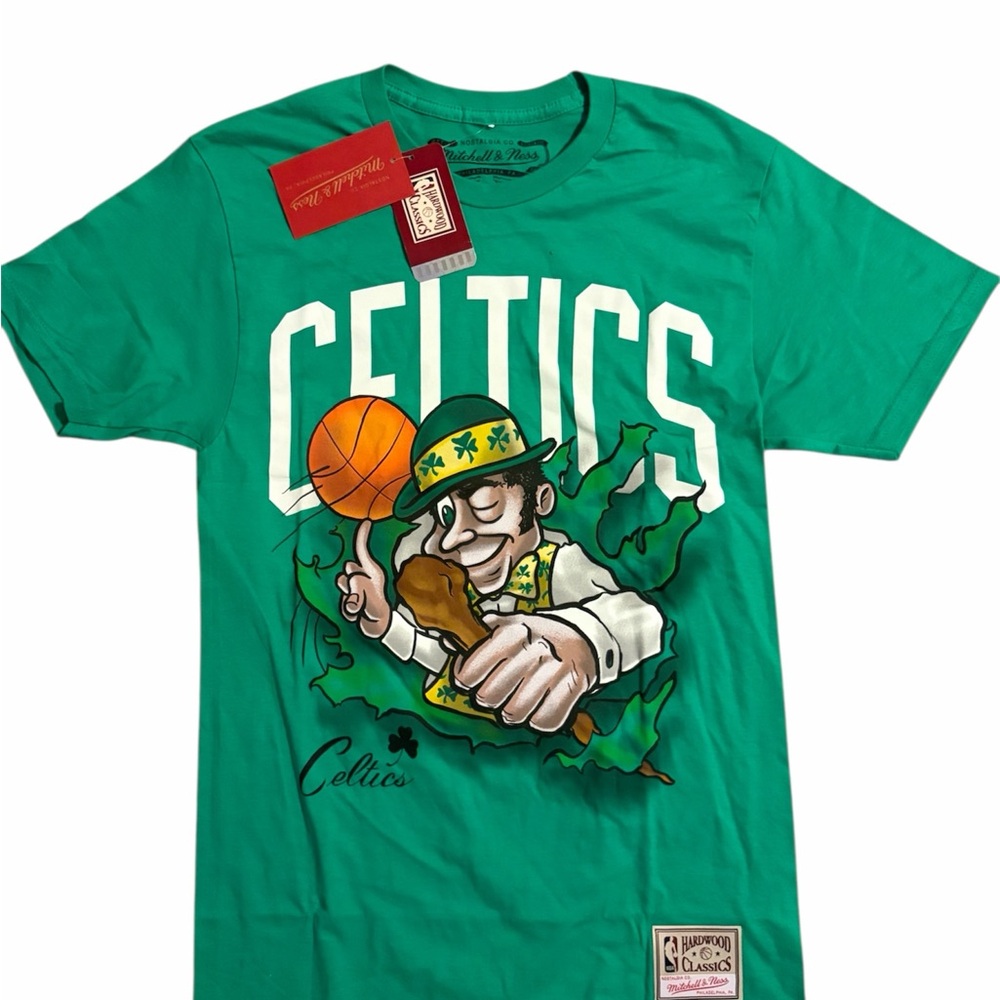 Mitchell & Ness Boston Celtics green T-shirt